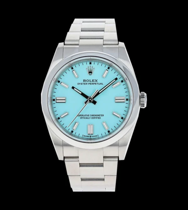 Rolex Réplica Oyster Perpetual Blue 36 sky turquoise