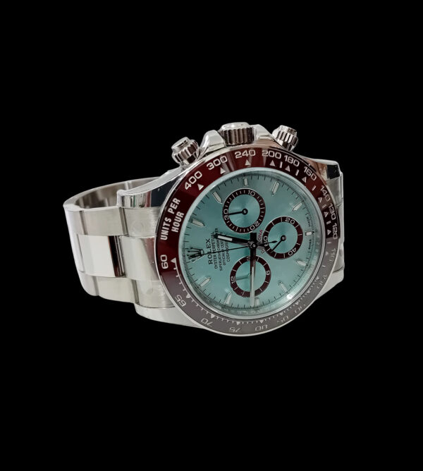 esfera rolex superclon azul hielo