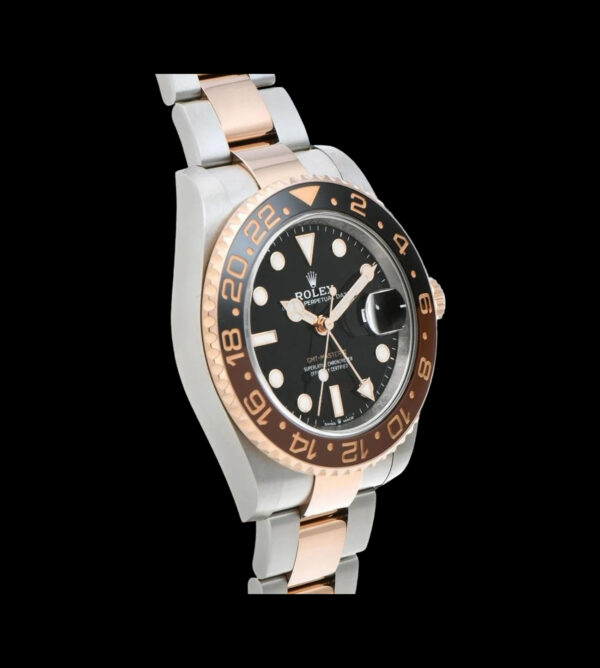 Rolex Replica GMT Master II steel Rootbeer 40 - Imagen 3
