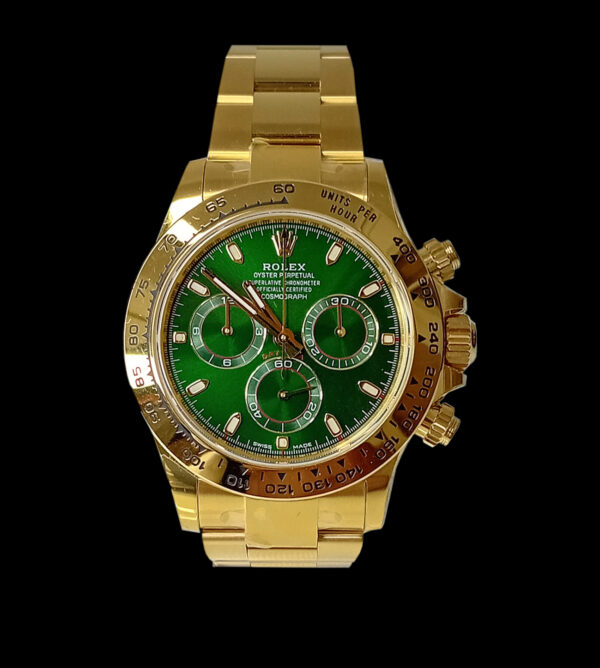Vista frontal John Mayer Oro 18K réplica