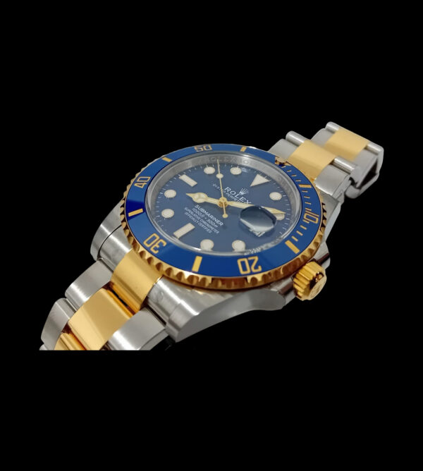 Rolex Réplica Submariner gold 18K Bicolor 41 - Imagen 7
