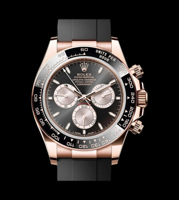 Rolex Replica Daytona Cosmograph Oysterflex Gold Rose