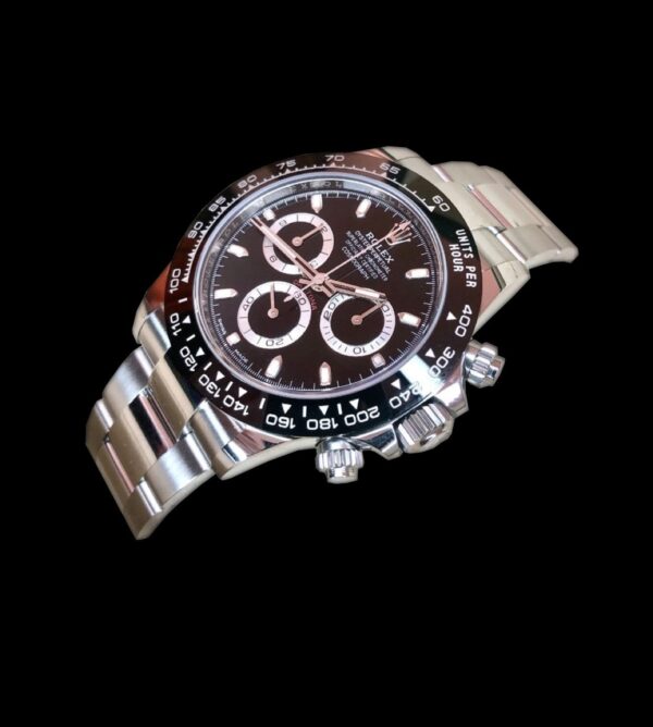 Rolex Réplica Daytona Cosmograph steel Black - Imagen 3