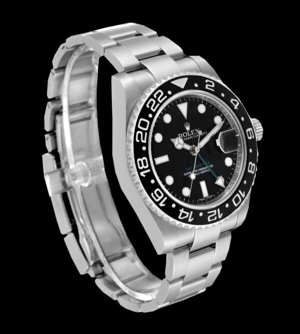 Rolex Réplica GMT Master II Steel Black 40 - Imagen 4