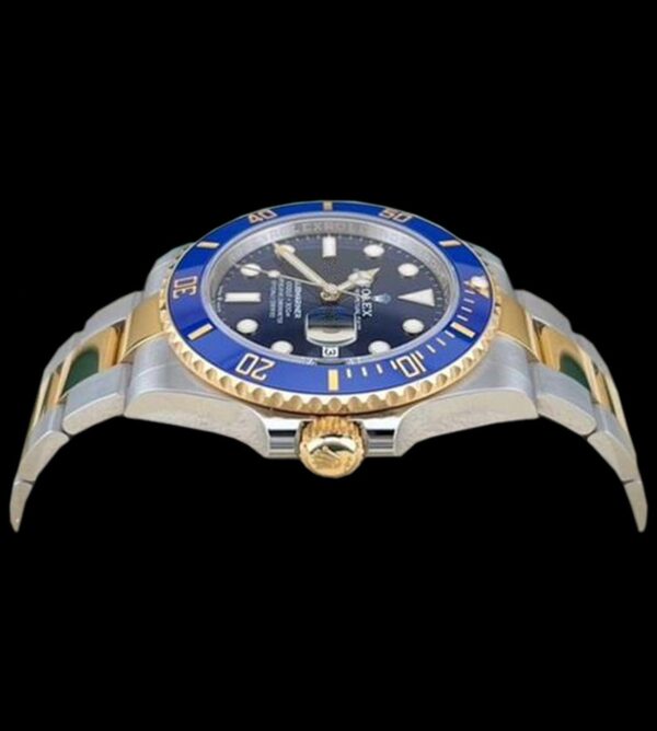 Rolex Réplica Submariner gold 18K Bicolor 41 - Imagen 3