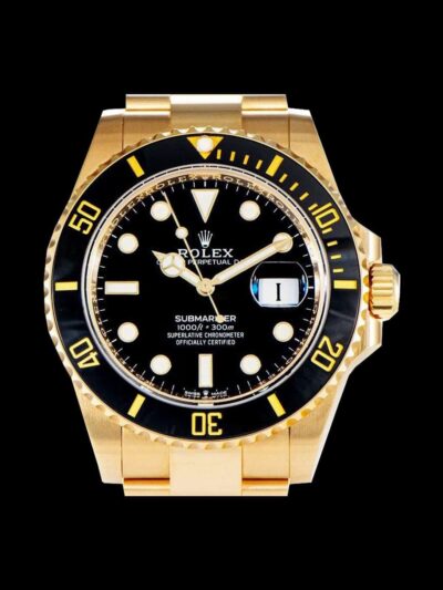 Replica rolex submariner gold