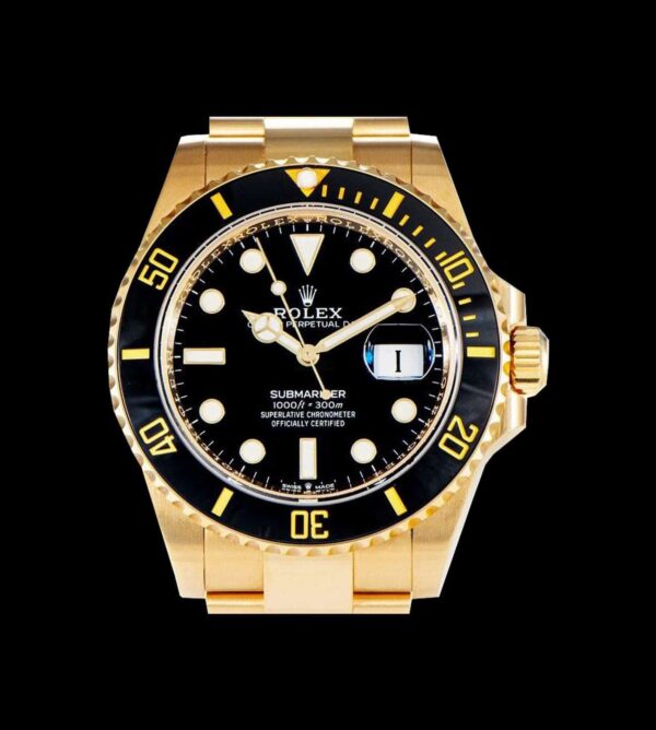 Replica rolex submariner gold