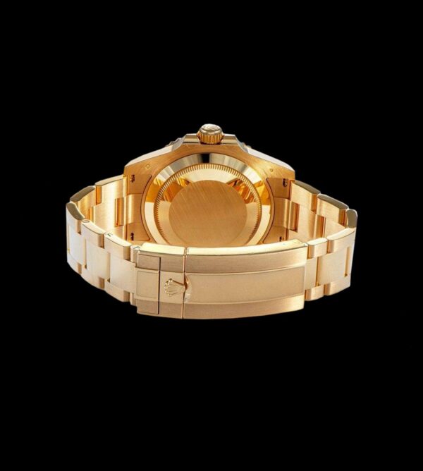 Rolex Réplica Submariner gold 18K Black 41 - Imagen 4