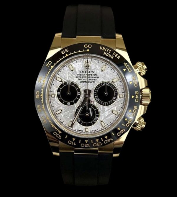Rolex Réplica Daytona Cosmograph Oysterflex Meteorite Gold 18K / HECHO A MANO