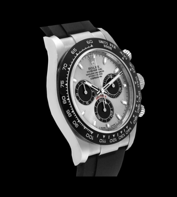 Rolex Réplica Daytona Cosmograph Oysterflex Silver - Imagen 5