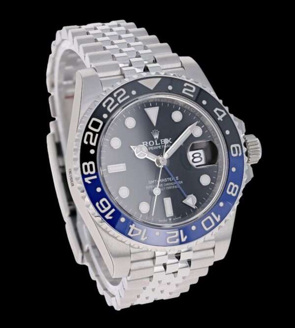 Rolex Réplica GMT Master II steel Batman 40 - Imagen 3