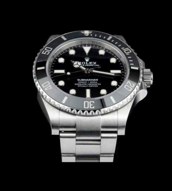Rolex Réplica Submariner steel black 40 / 41 No Date - Imagen 3