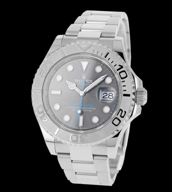 Rolex Réplica Yacht Master Steel 40 Grey - Imagen 5