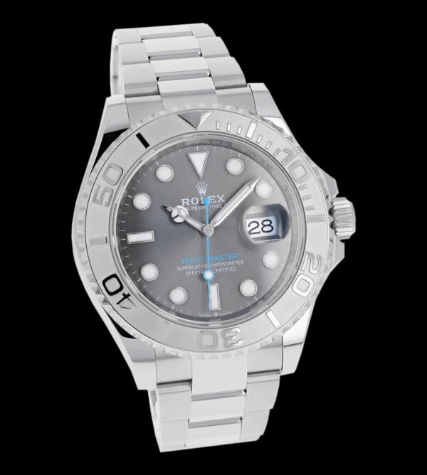 Rolex Réplica Yacht Master Steel 40 Grey - Imagen 2