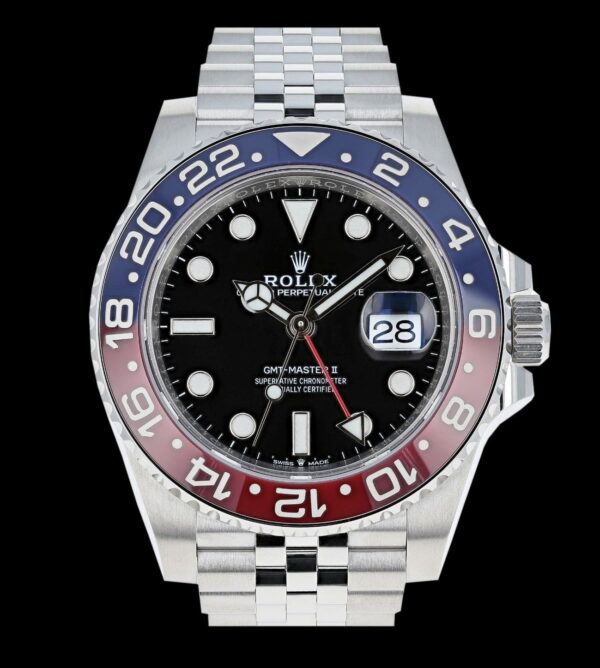 Rolex Réplica GMT Master II steel Pepsi 40 new 2022 - Imagen 2