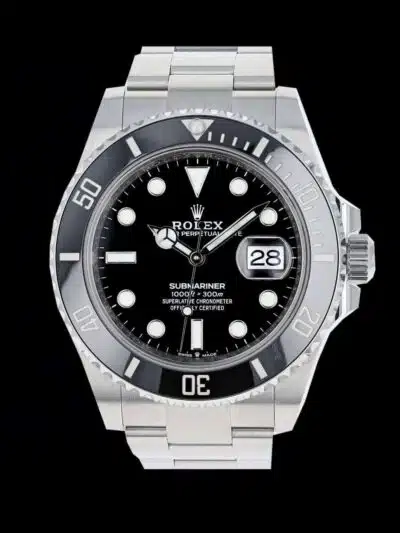 Rolex Submariner Date Réplica 1:1 - Esfera negra y bisel Cerachrom en acero 904L