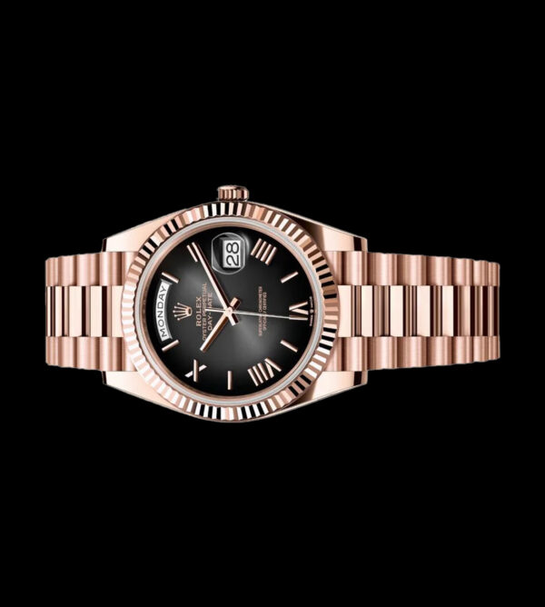 Rolex Réplica Day-Date Oro rose 18K - Imagen 3