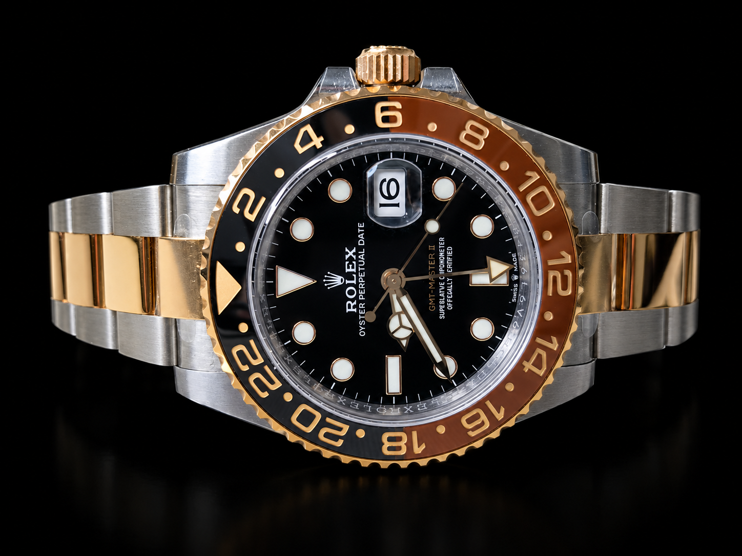 Rolex Replica GMT Master II steel Rootbeer 40 5 Rolex Replica GMT Master II steel Rootbeer 40 - Imagen 5