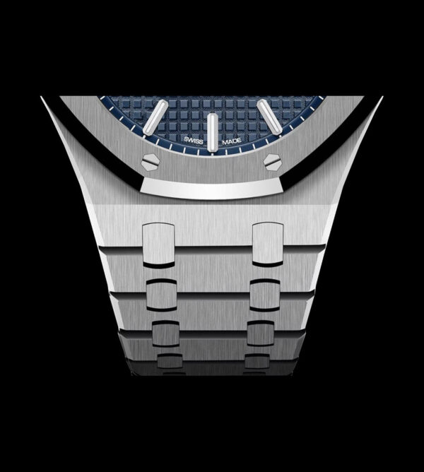 Réplica Audemars Piguet Royal OAK 15500 ST blue - Imagen 3