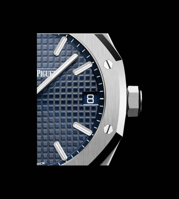 Réplica Audemars Piguet Royal OAK 15500 ST blue - Imagen 2