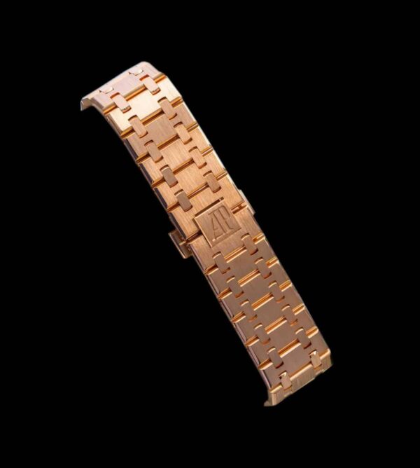 Audemars Piguet Royal Oak Chronograph 26240 Gold Rose Black / Blue - Imagen 3