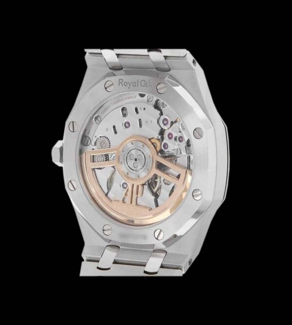 Réplica Audemars Piguet Royal OAK 15500 ST black - Imagen 5