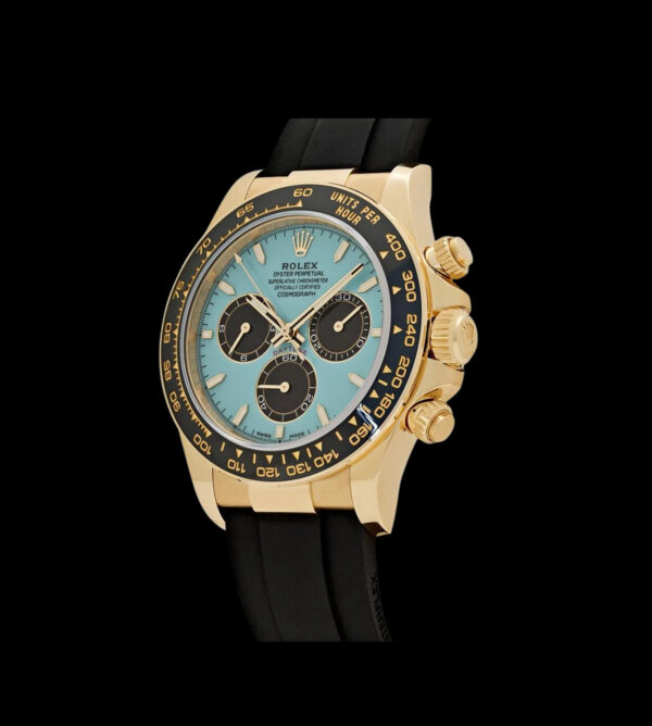 Rolex Replica Daytona Cosmograph Tiffany Blue oro 18K - Imagen 3