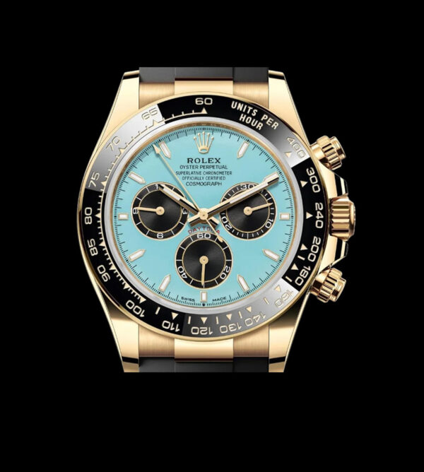 Rolex Replica Daytona Cosmograph Tiffany Oysterflex Blue gold 18K