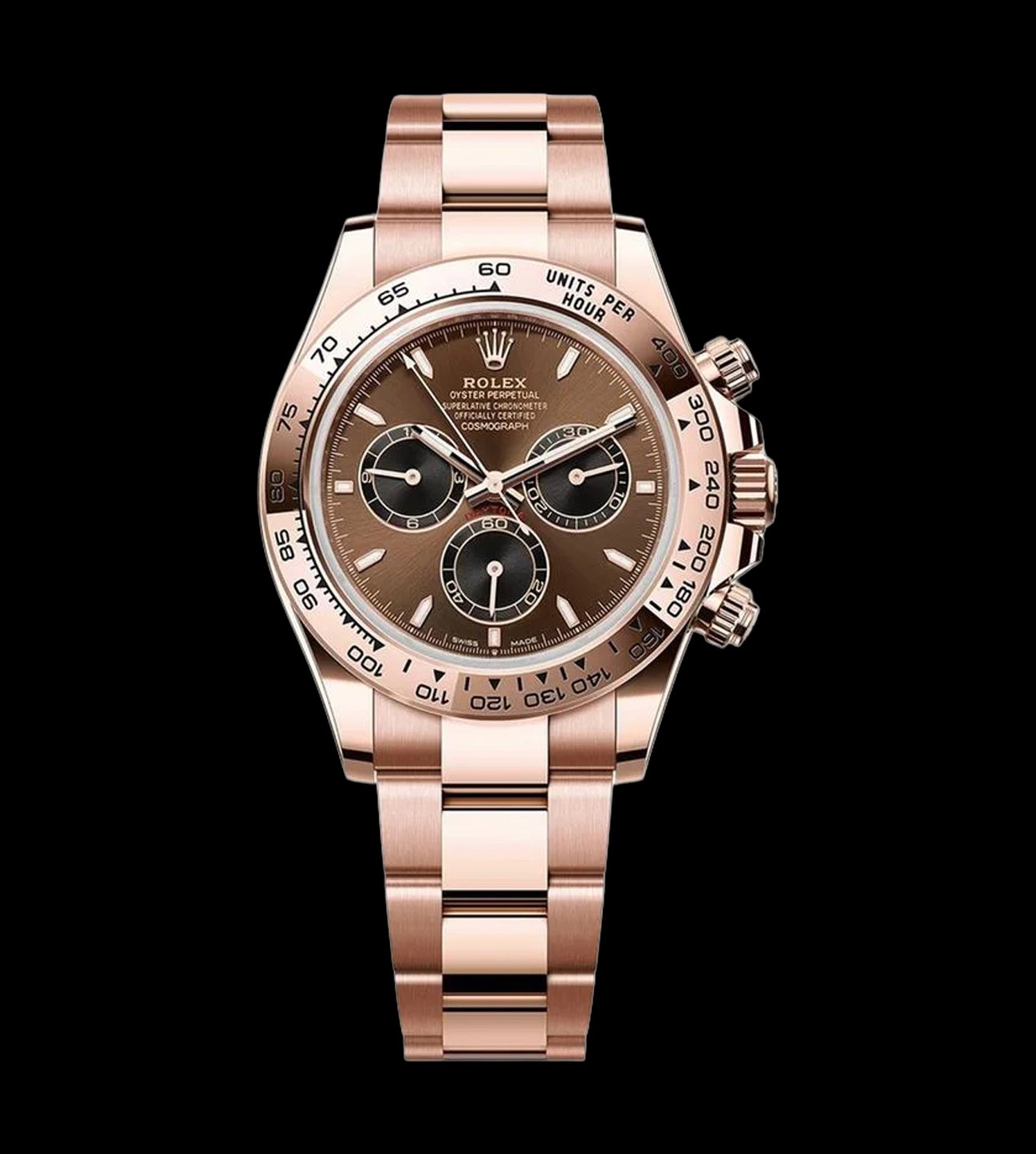 Rolex Replica Daytona Cosmograph Gold Rose Chocolate 2 Rolex Replica Daytona Cosmograph Gold Rose Chocolate - Imagen 2