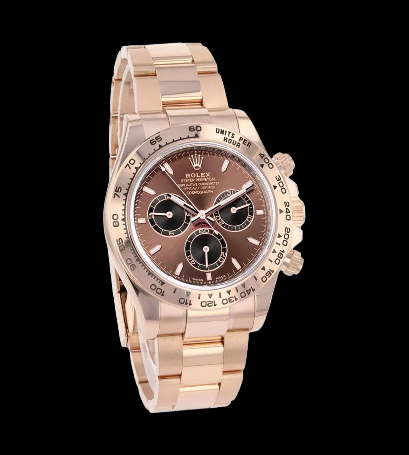 Rolex Replica Daytona Cosmograph Gold Rose Chocolate 3 Rolex Replica Daytona Cosmograph Gold Rose Chocolate - Imagen 3