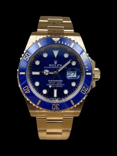 Rolex Réplica Submariner Gold Blue 18K 41