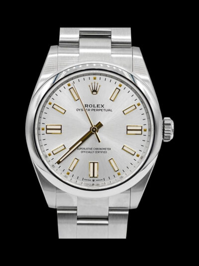 Rolex Réplica Oyster Perpetual Silver 41