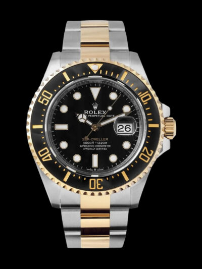 Rolex Réplica Sea Dweller Gold 18K Bicolor 43