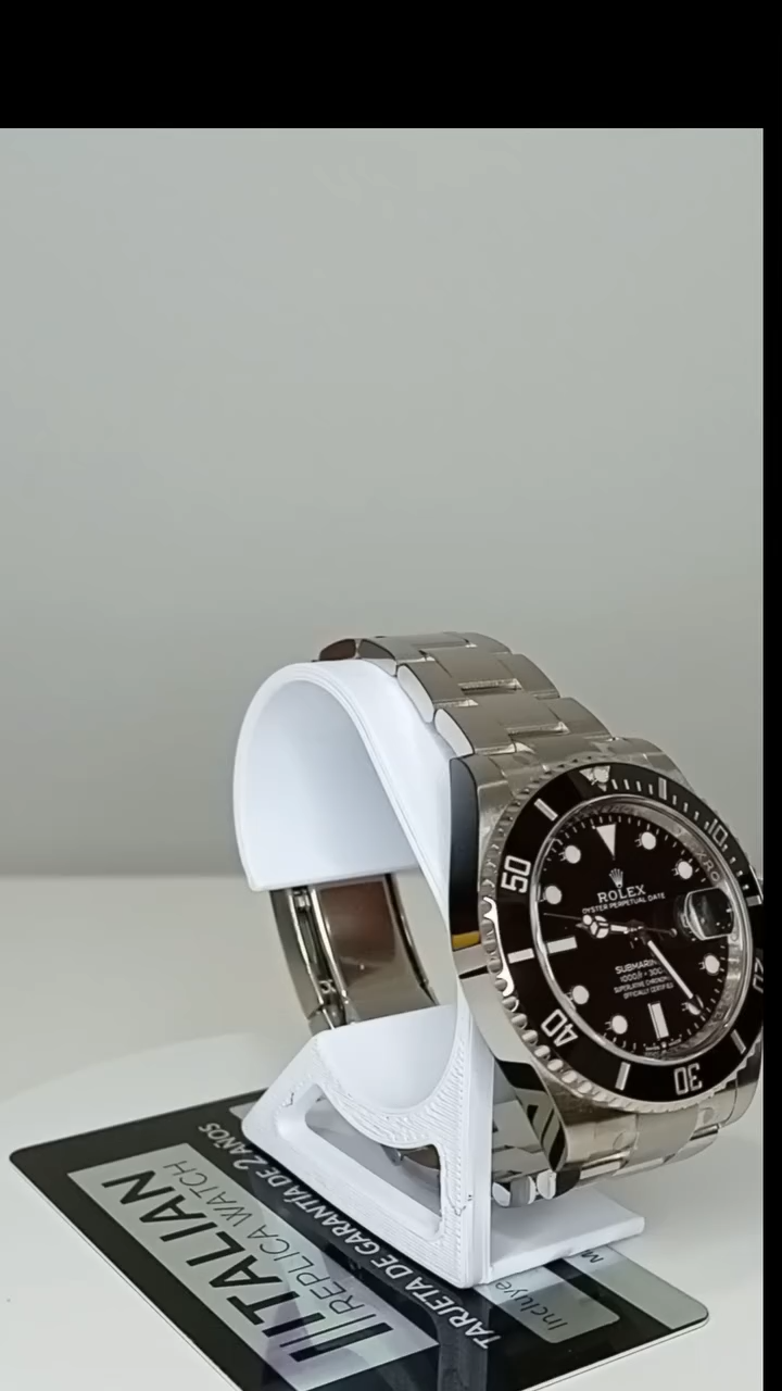 Rolex Submariner Date Black réplica Sobriedad 40 mm